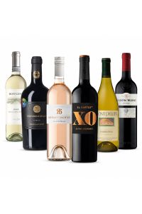 Grillwein Probierpaket mit 6 BBQ-Weinen, Rotwein, Weißwein und Rosé