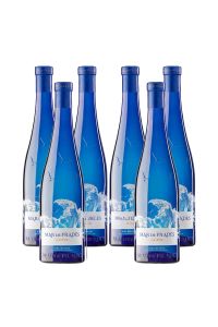 6 Flaschen Mar de Frades Albariño 2025 aus Rías Baixas in blauen Flaschen