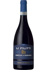 Flasche Masca del Tacco Filitti Riserva Primitivo di Manduria DOC 2021 aus Apulien