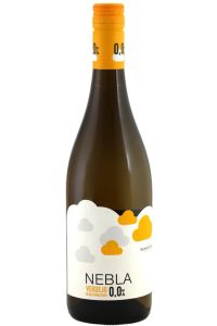 Nebla Verdejo 0,0 %, alkoholfreier spanischer Weißwein aus Verdejo-Trauben mit frischen Aromen von Zitrusfrüchten, grünem Apfel und tropischen Früchten.