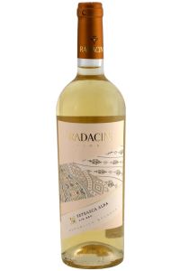 Radacini Fiori Fetească Albă, ein frischer moldauischer Weißwein mit Aromen von Zitrusfrüchten, grünem Apfel, weißen Blüten und reifen Pfirsichen.
