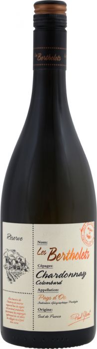 Les Bertholets Réserve Chardonnay Colombard 2025