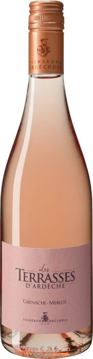Les Terrasses D' Ardeche Grenache Merlot Rosé 2024